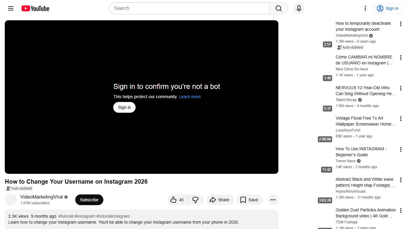 How to Change Your Username on Instagram 2026 - YouTube